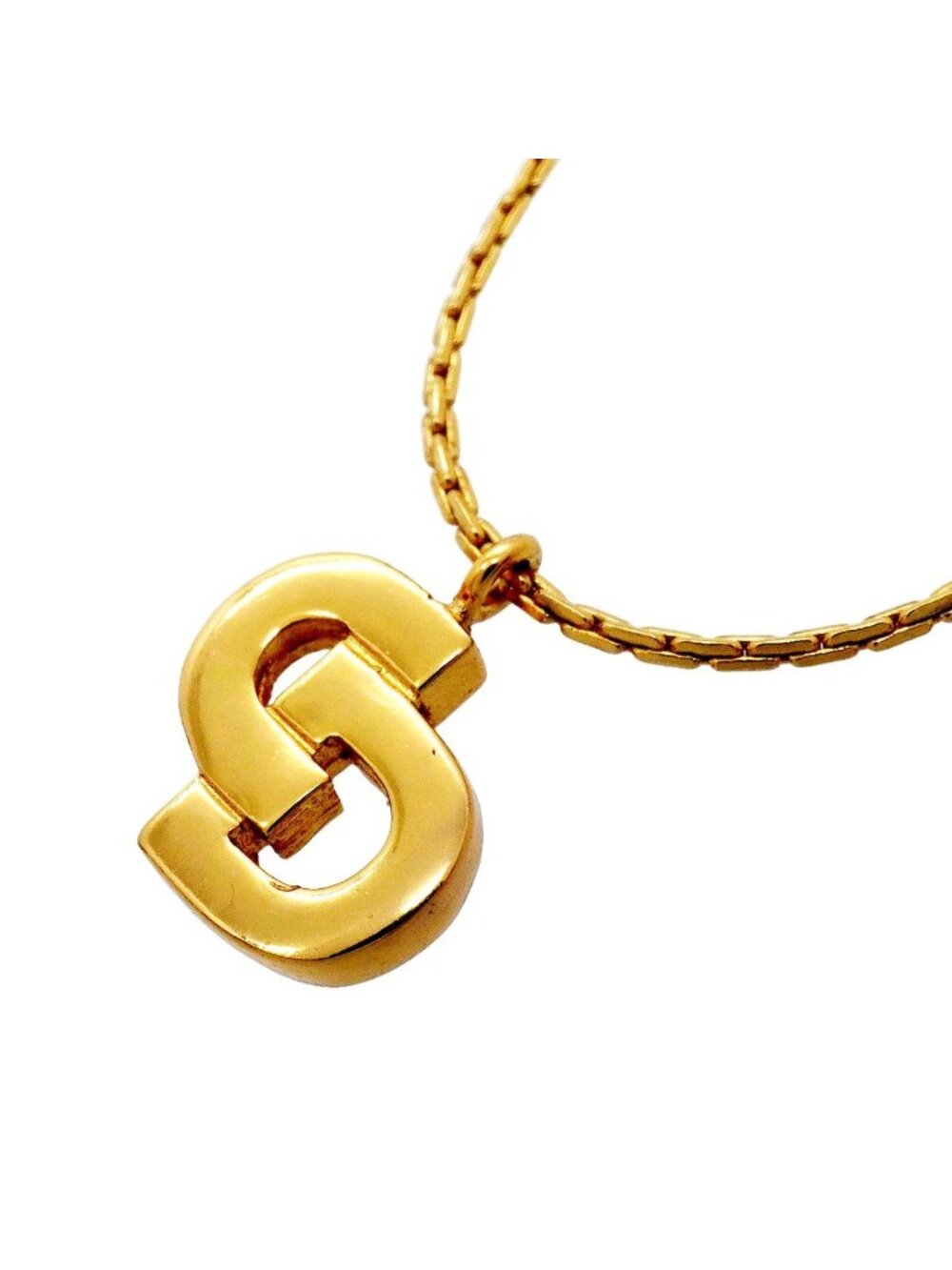 Dior Necklace CD Logo Gold Plated